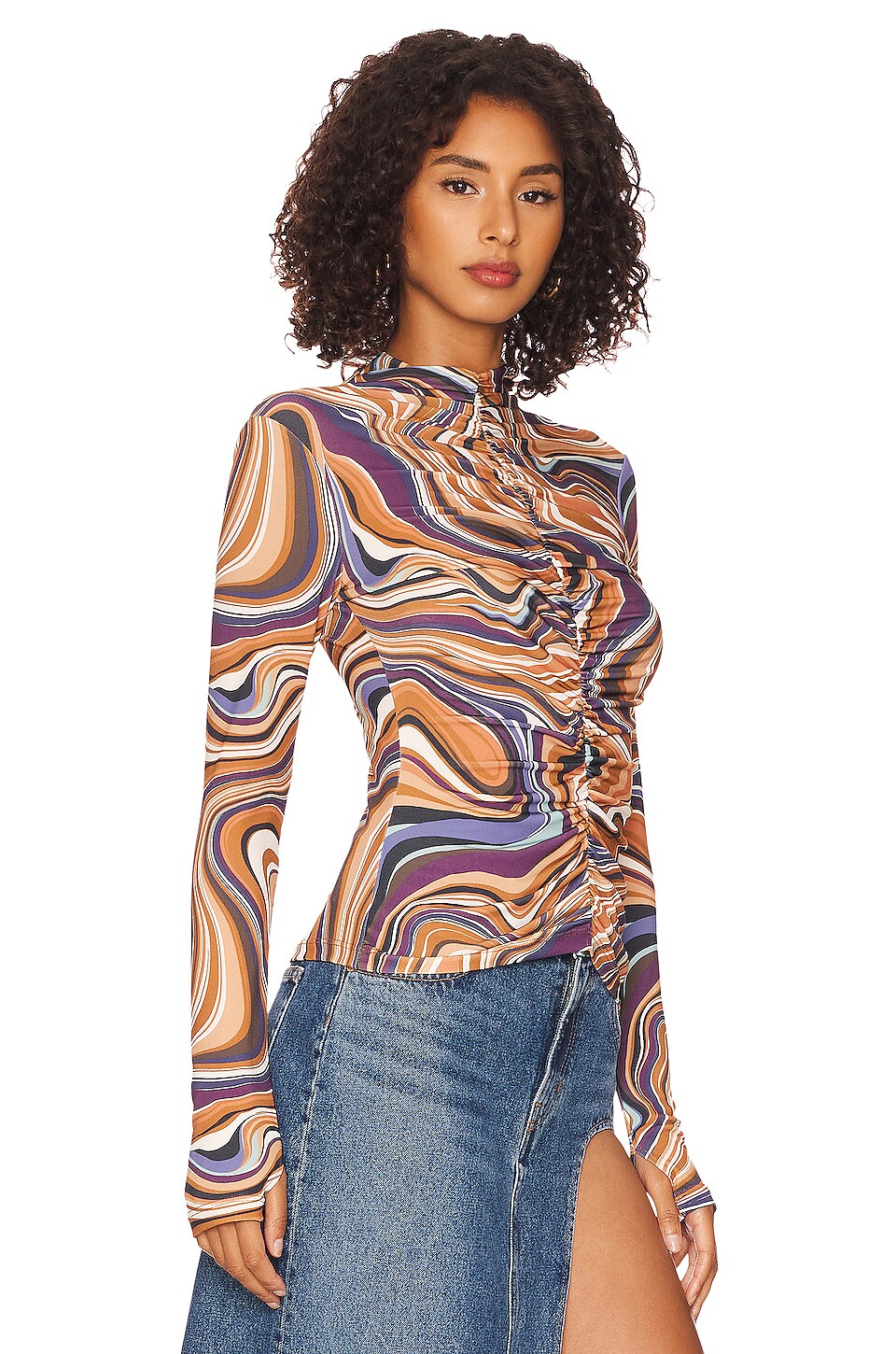Bailey 44 Vanity Top in Flow Print