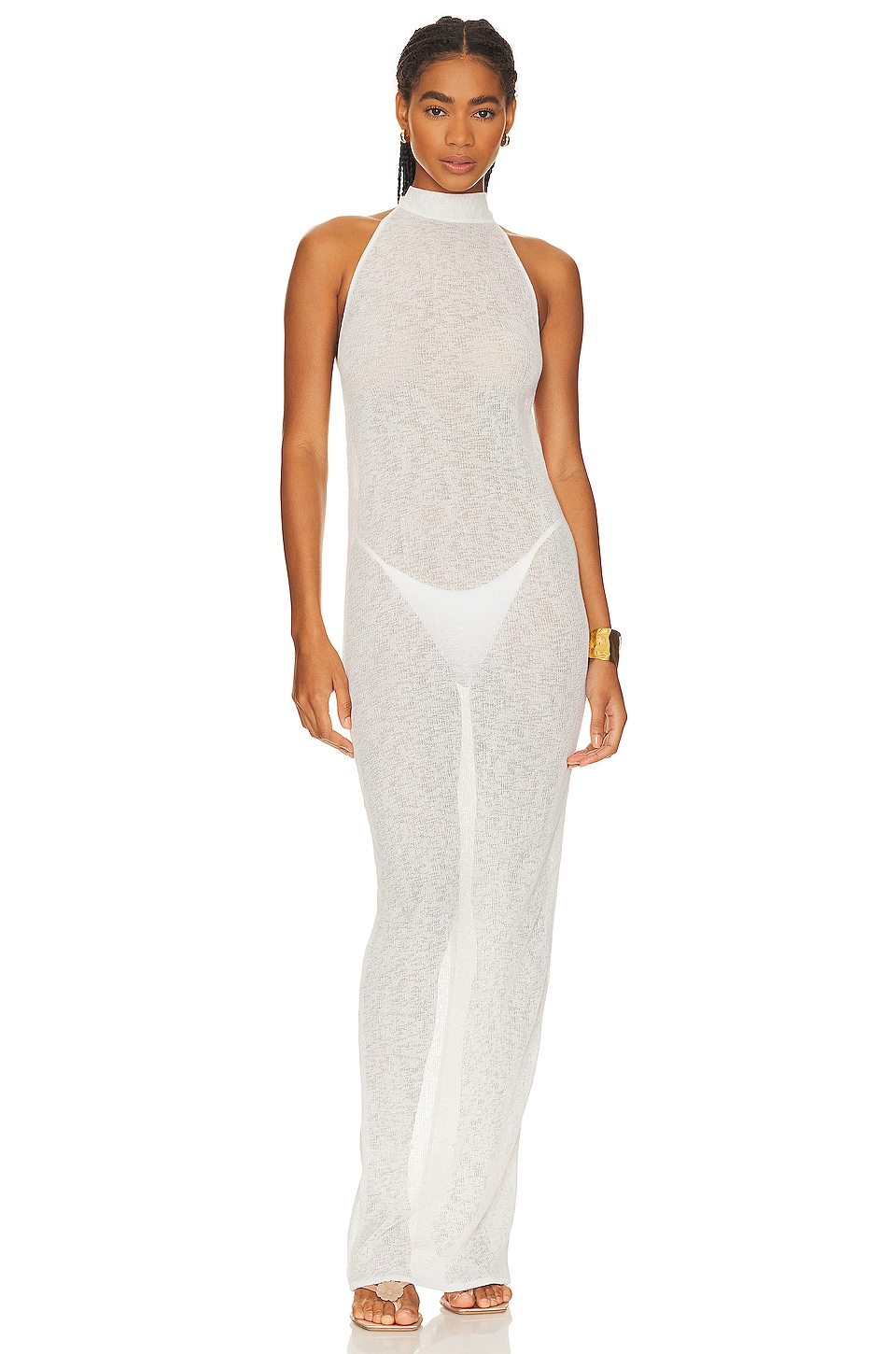 Bananhot Sofia Dress in White | REVOLVE