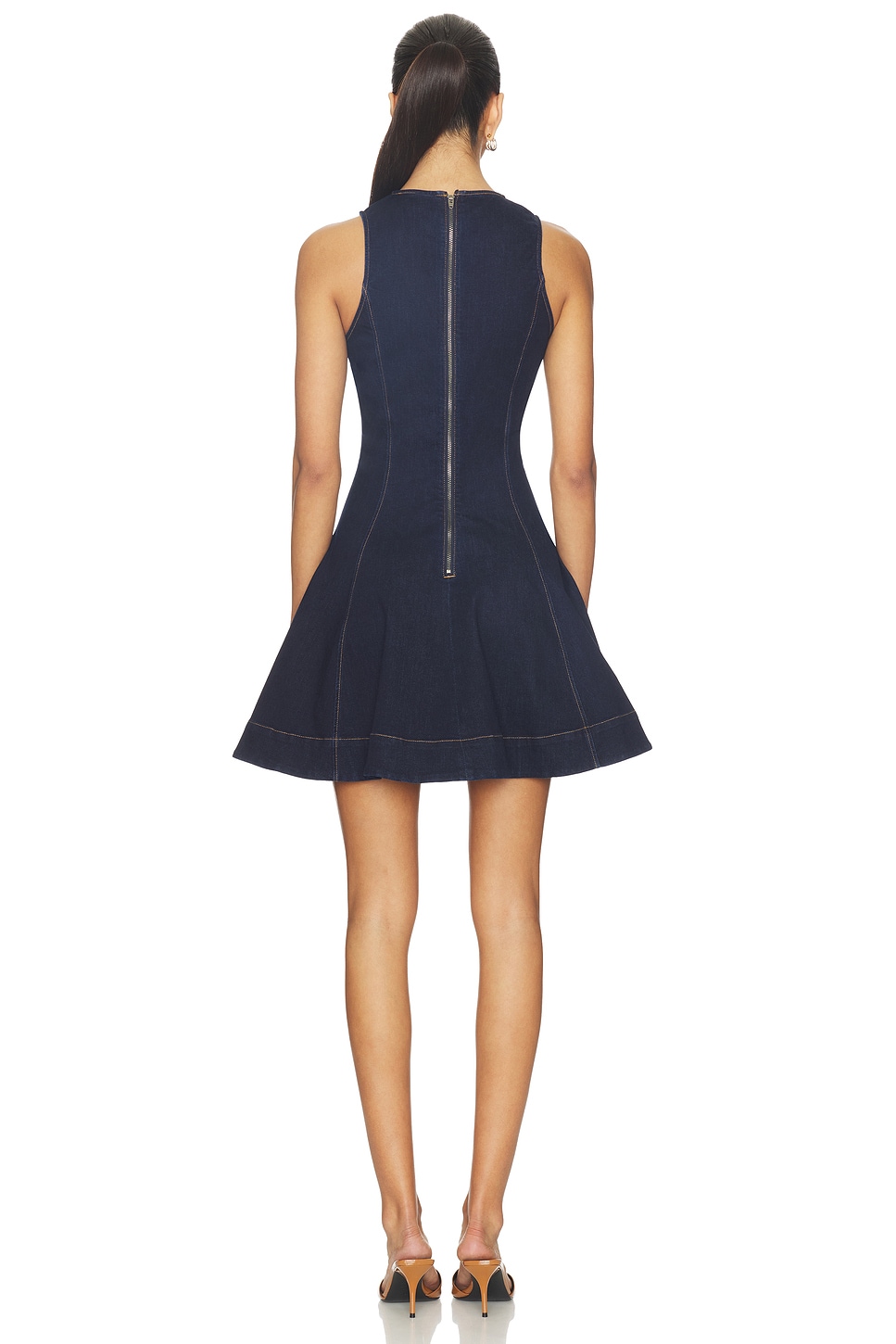 veronica beard oakley denim mini dress Women's Raymond - Blue - Size 0 Size:32/52