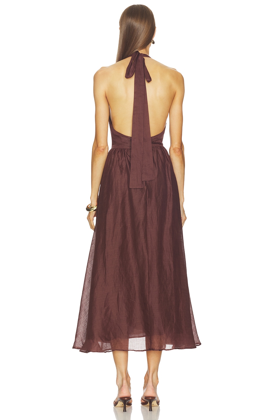 magenta halter neck dress Magenta Purple Halter neck Mini Dress main image 0