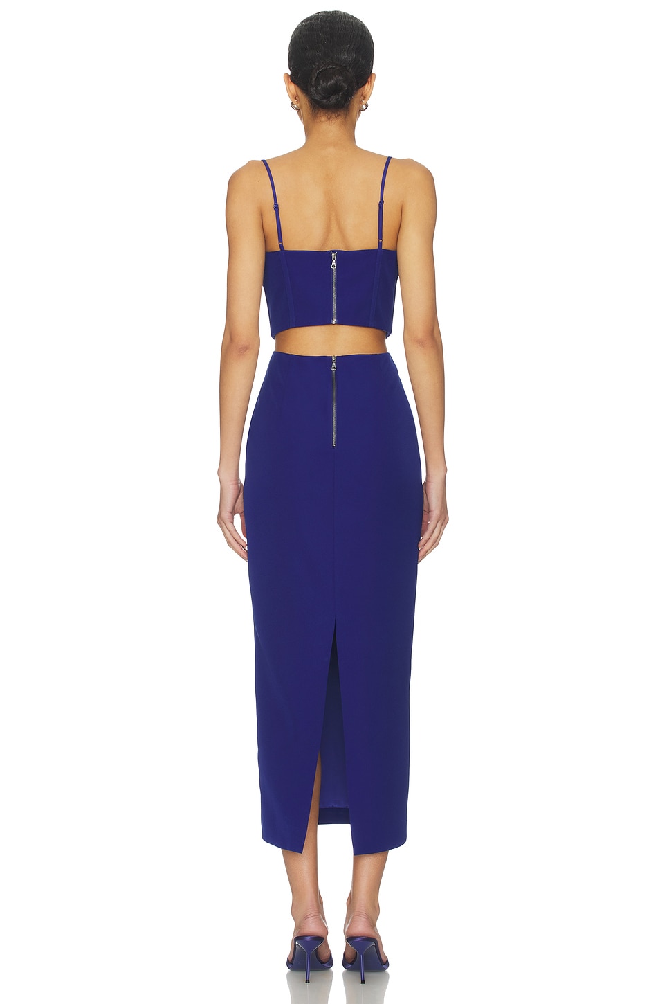 Bardot x REVOLVE Martini Midi Dress in Cobalt | REVOLVE Bardot x REVOLVE Martini Midi Dress in Cobalt | REVOLVE