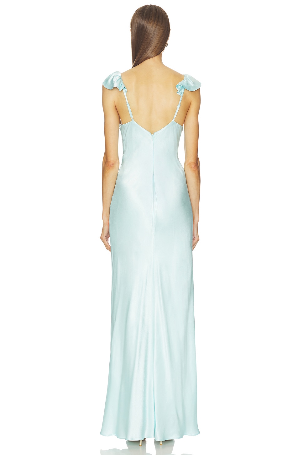 aqua lace maxi dress Aqua Women's 3D Lace Maxi Dress - Exclusive - Blue
