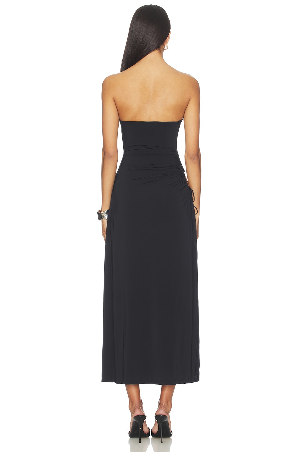 Bardot Alberta Midi Dress in Black | REVOLVE