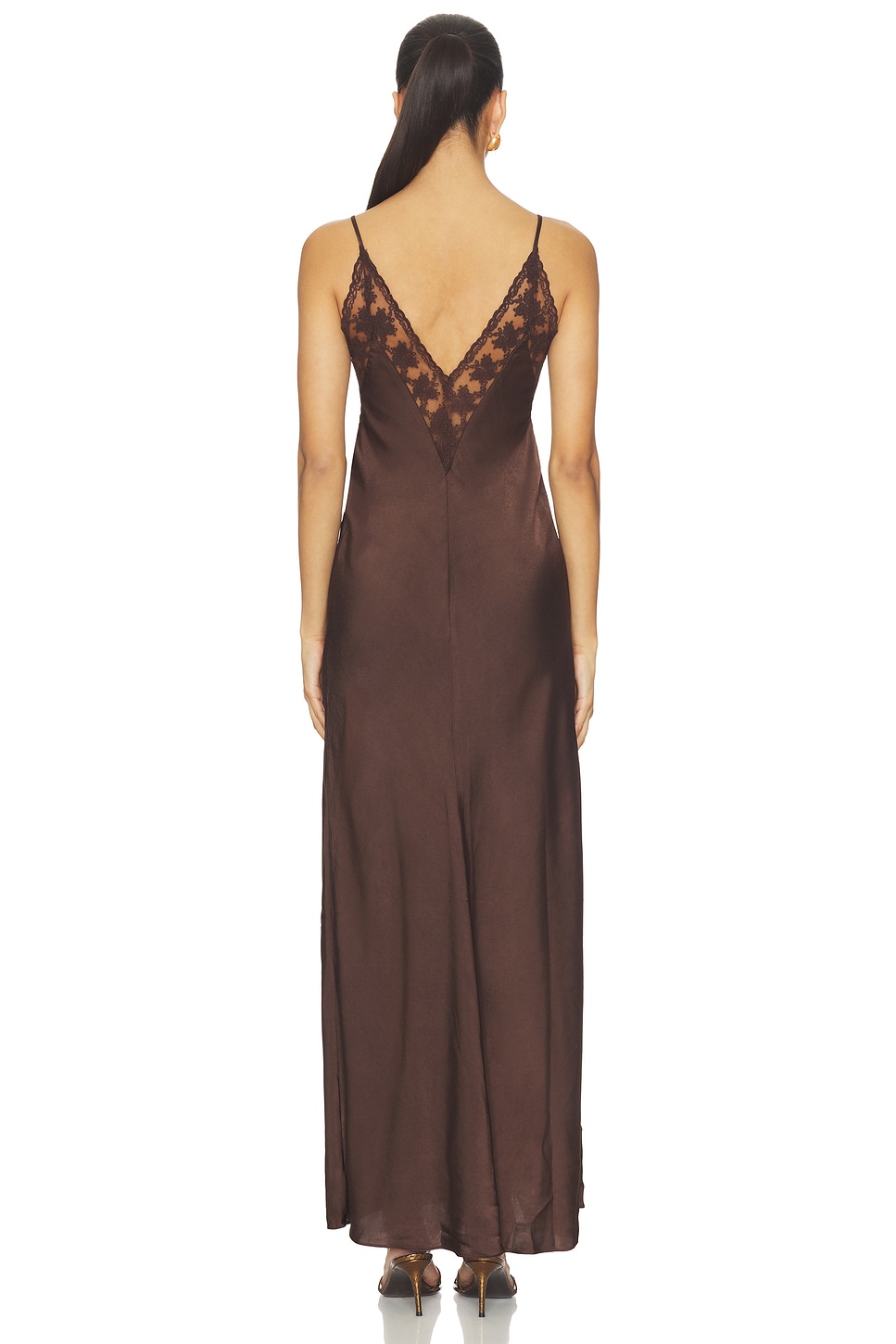 chinese dress ladies Effortless Confidence Sheer Lace Maxi Dress main image 0