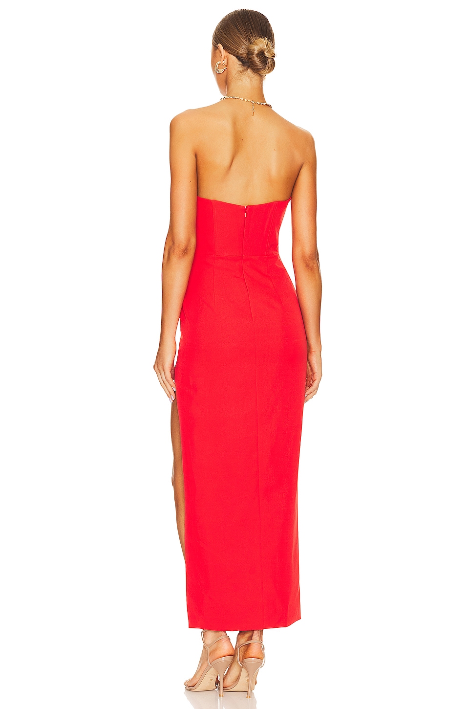 Bardot VESTIDO SAIRA en Orange Sorbet | REVOLVE