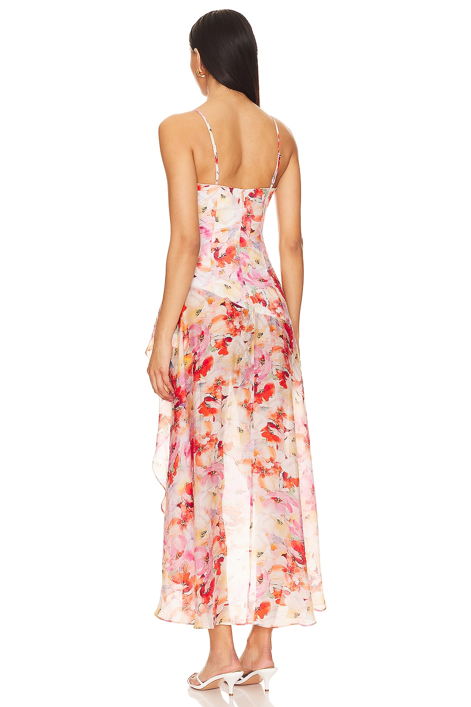 Bardot Sorella Midi Dress in Painterly Floral REVOLVE