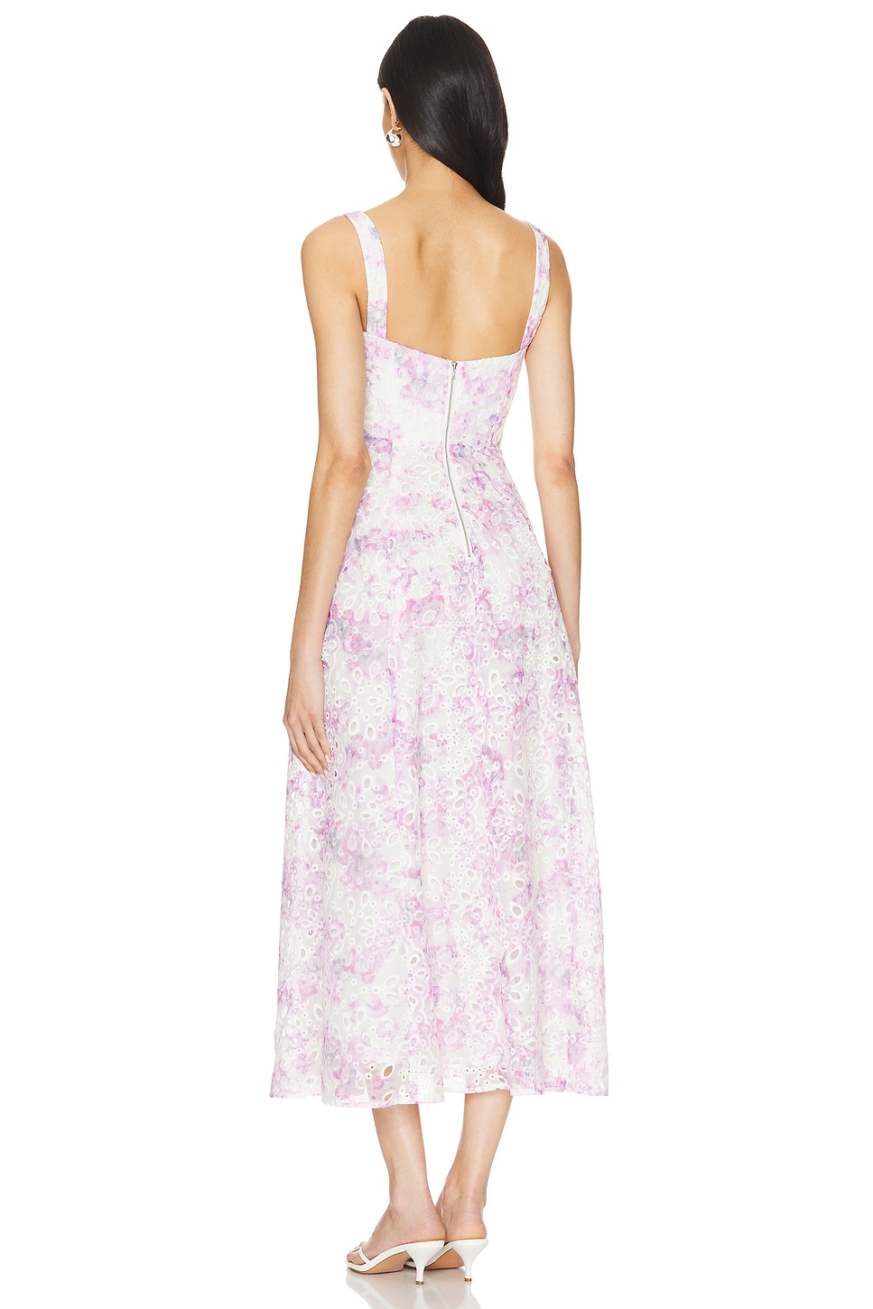 Adaline Broderie Midi Dress