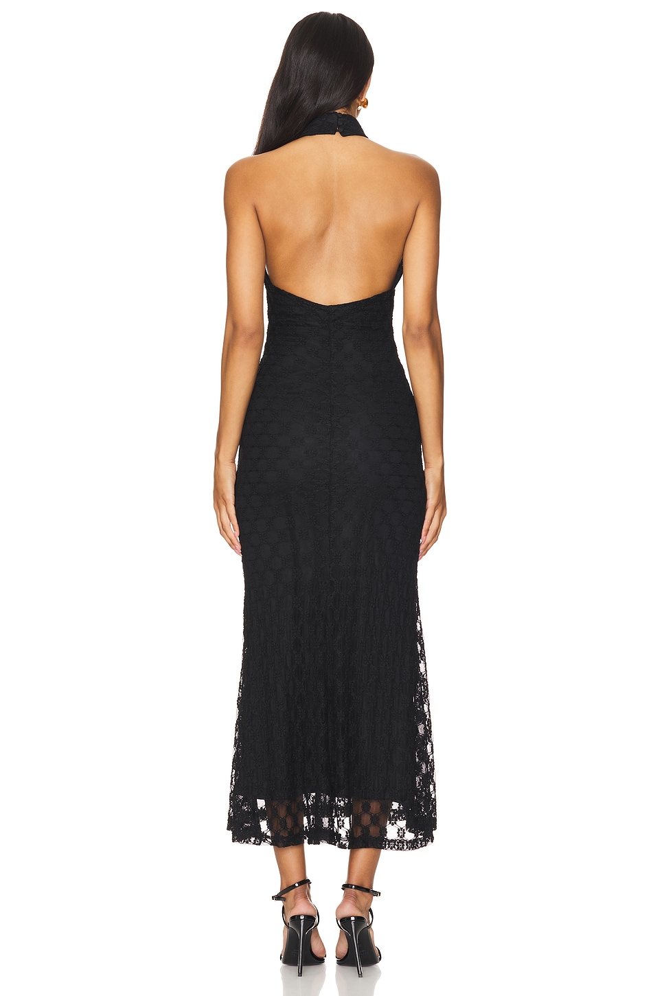 BARDOT Ola Lace Midi Dress thumbnail