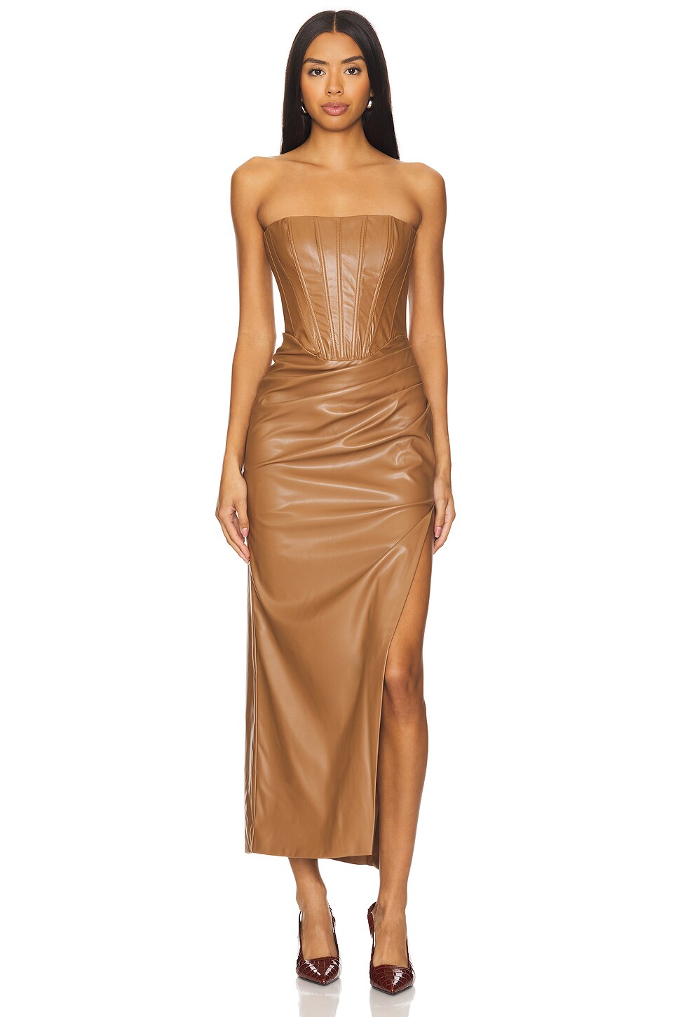 Everlasting Faux Leather Dress