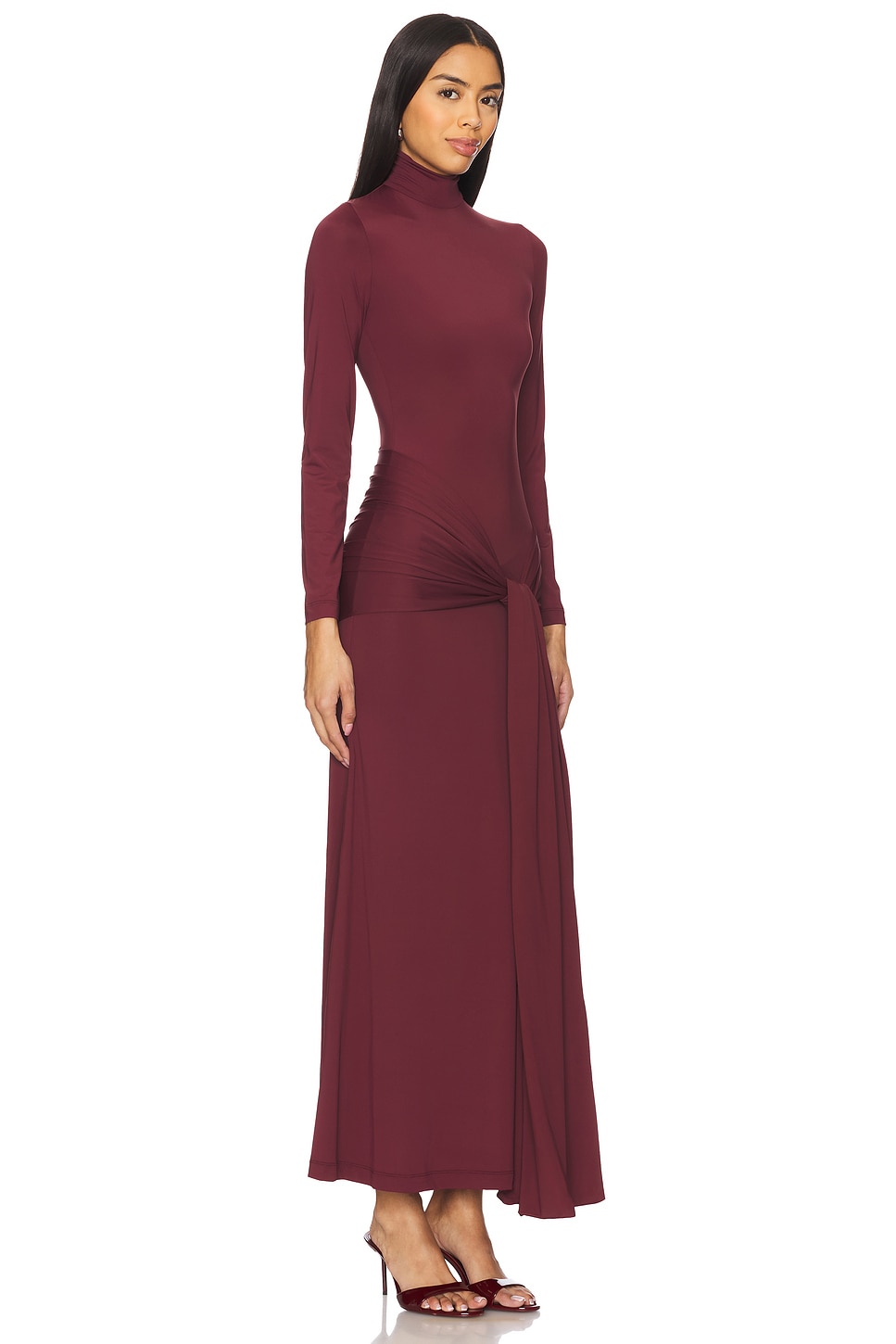 Alix Maxi Tie Front Dress