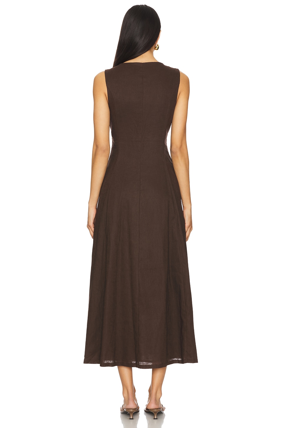 Cordelia Linen Midi Dress