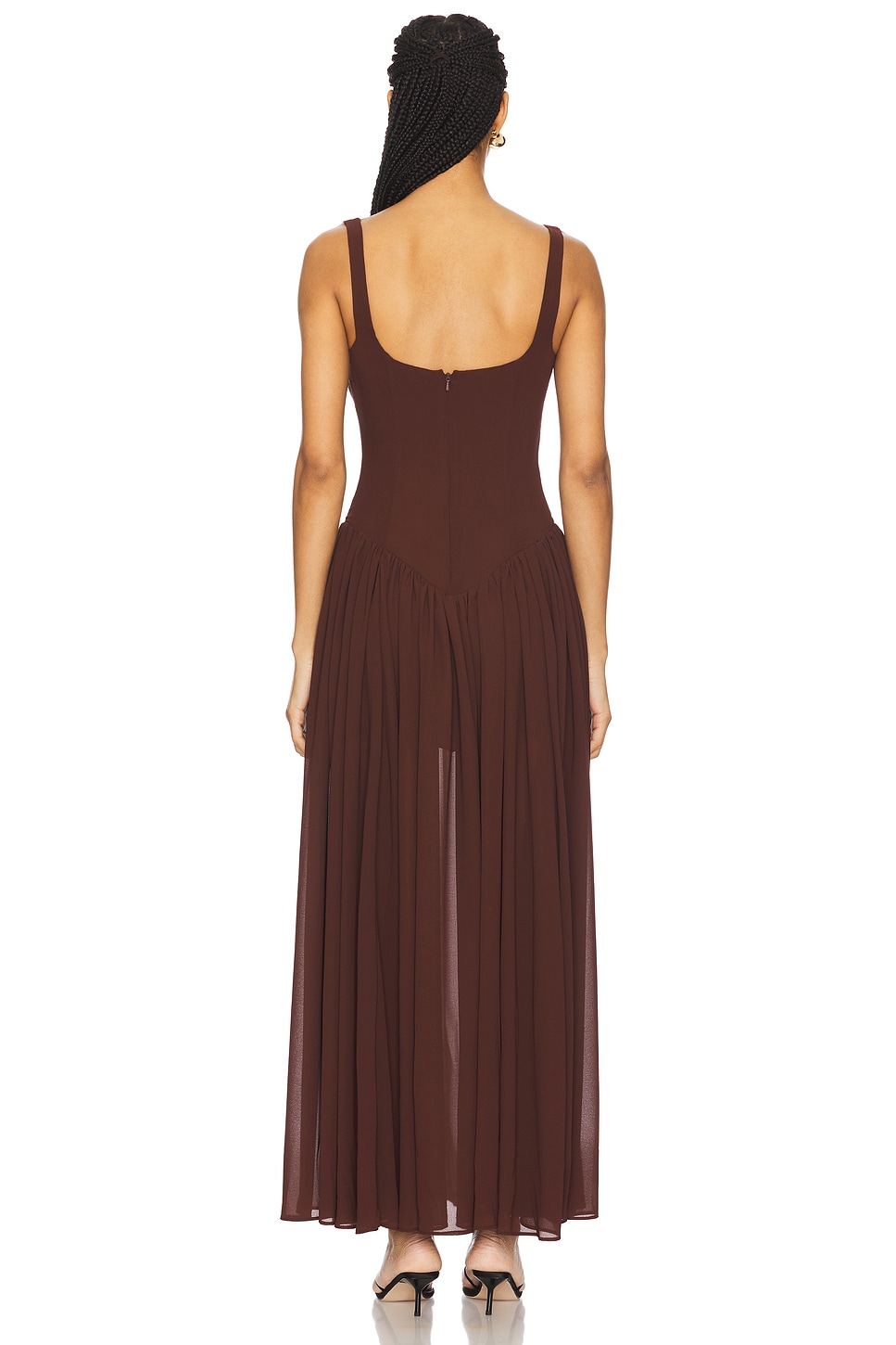 Bardot Briann Maxi Dress in Chocolate | REVOLVE Bardot Briann Maxi Dress in Chocolate | REVOLVE