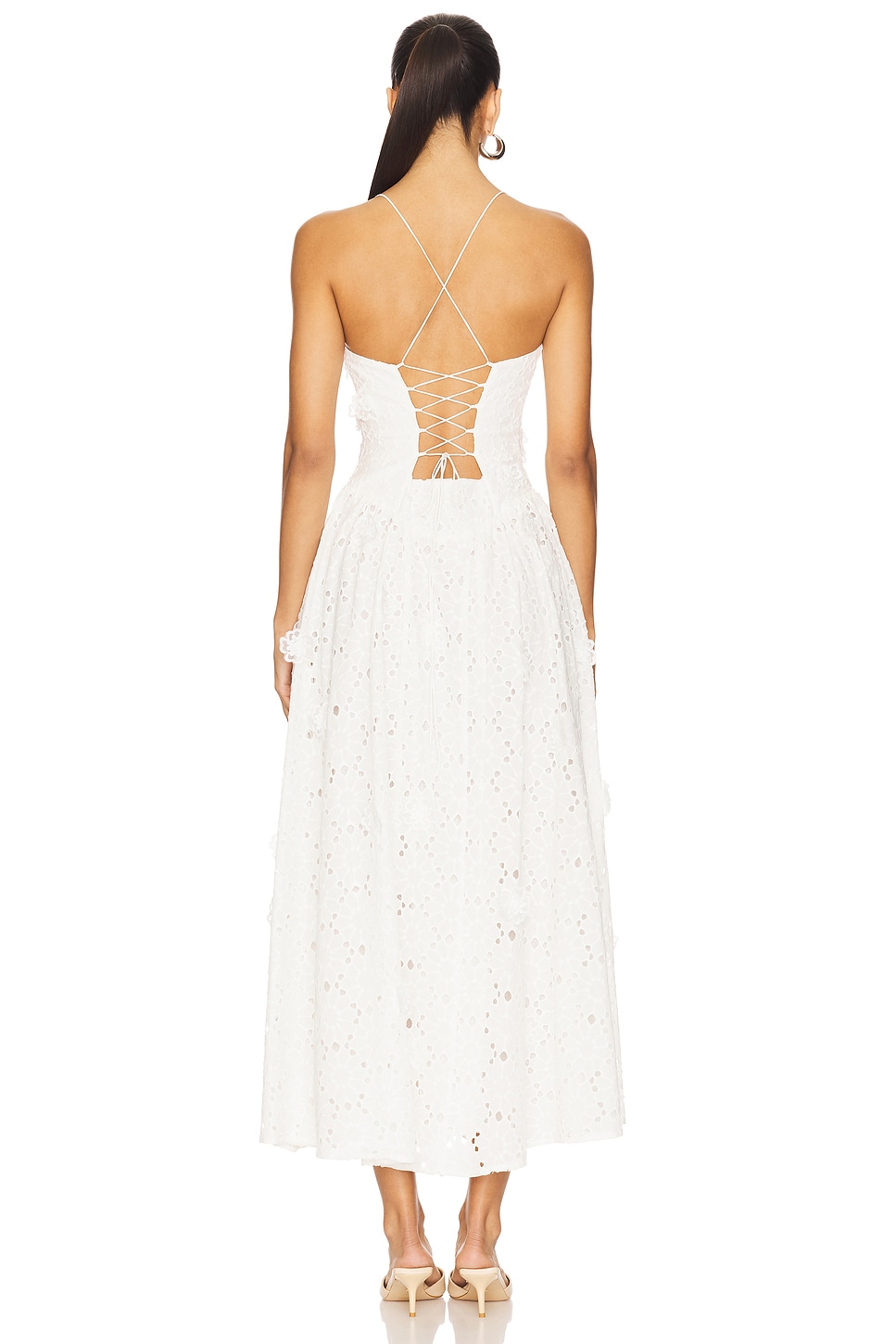 Estie Broderie Maxi Dress