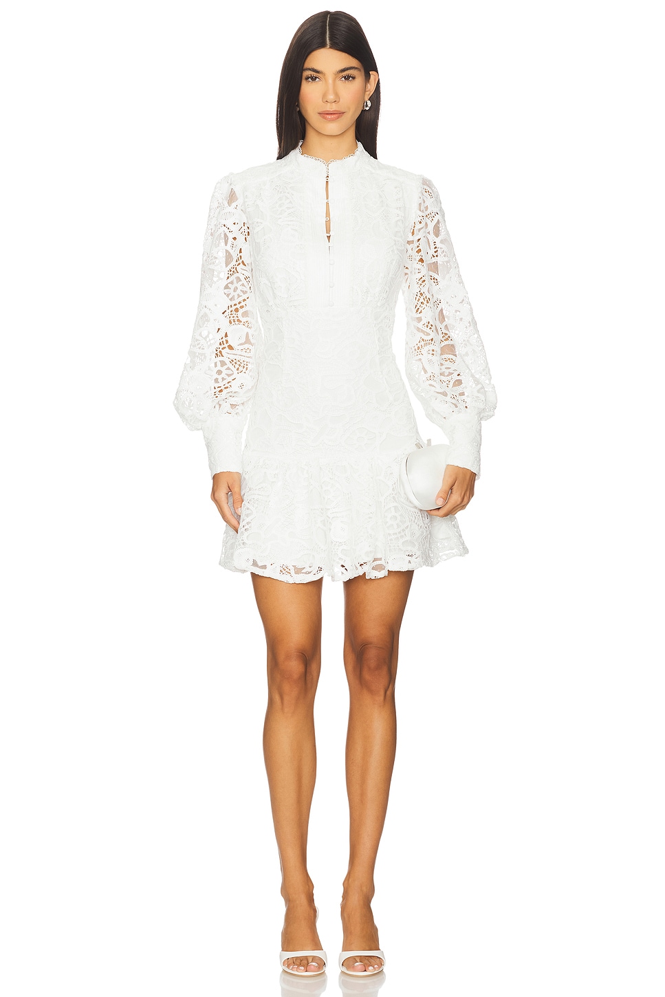 BARDOT Remy Embroidered Mini Dress