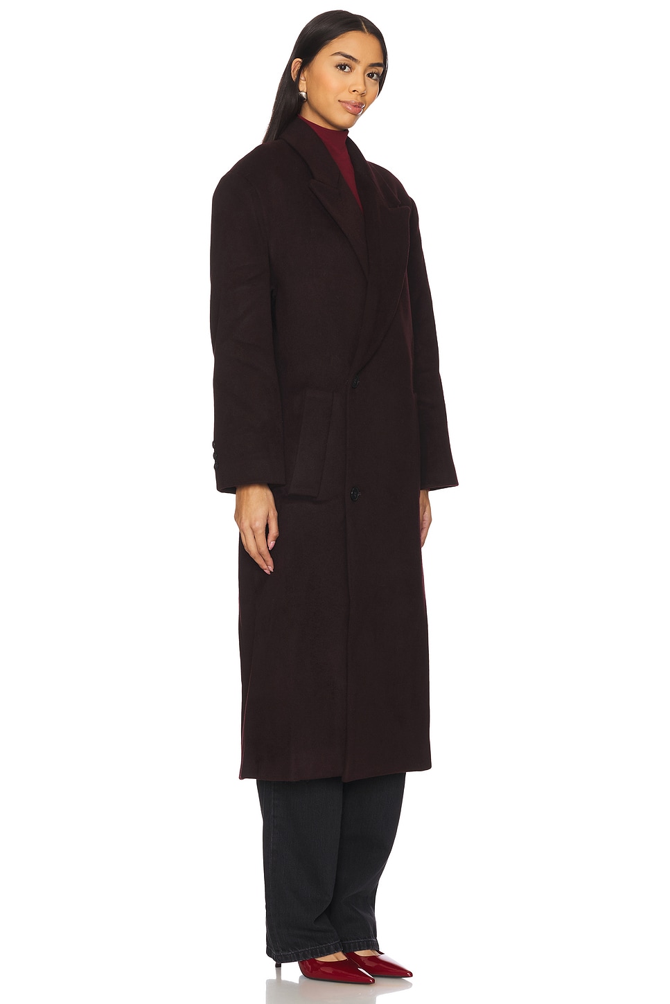 Classic Oversized Coat - Thumbnail 3