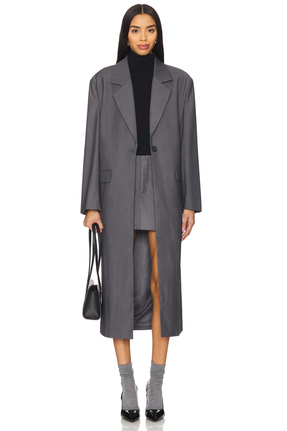 Maika Oversized Coat - Thumbnail 1
