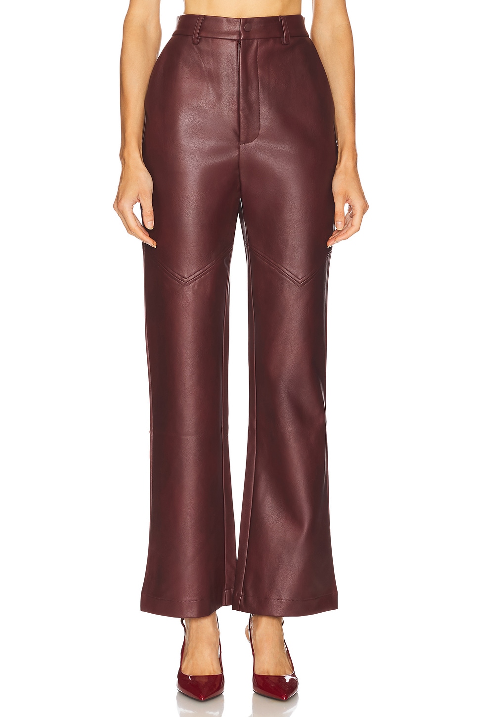 Karson Faux Leather Pant