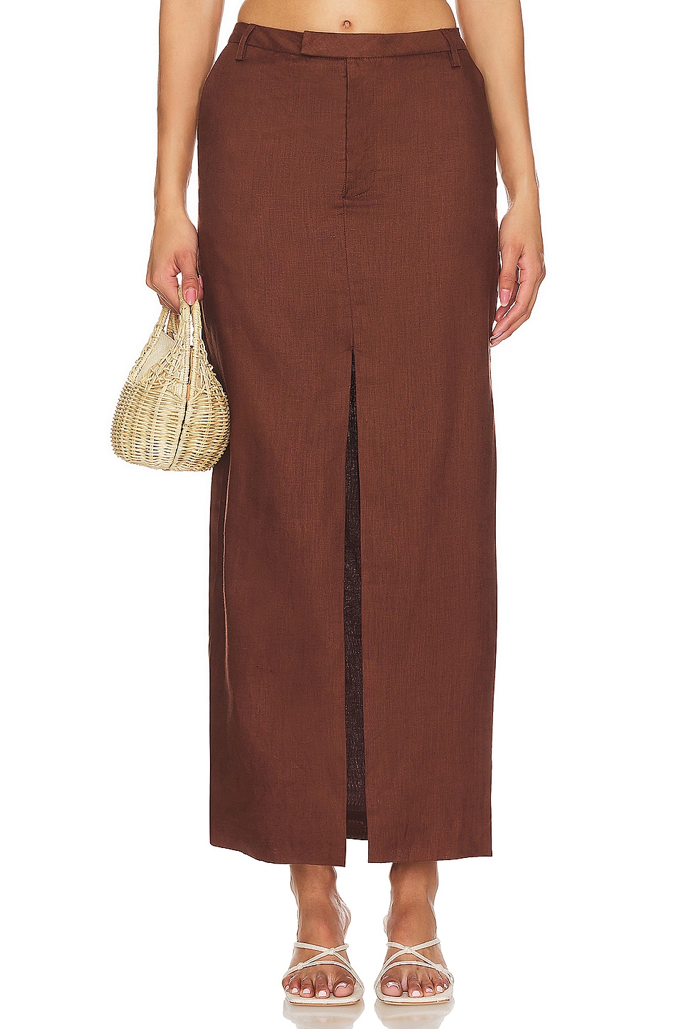 x REVOLVE Sita Maxi Skirt