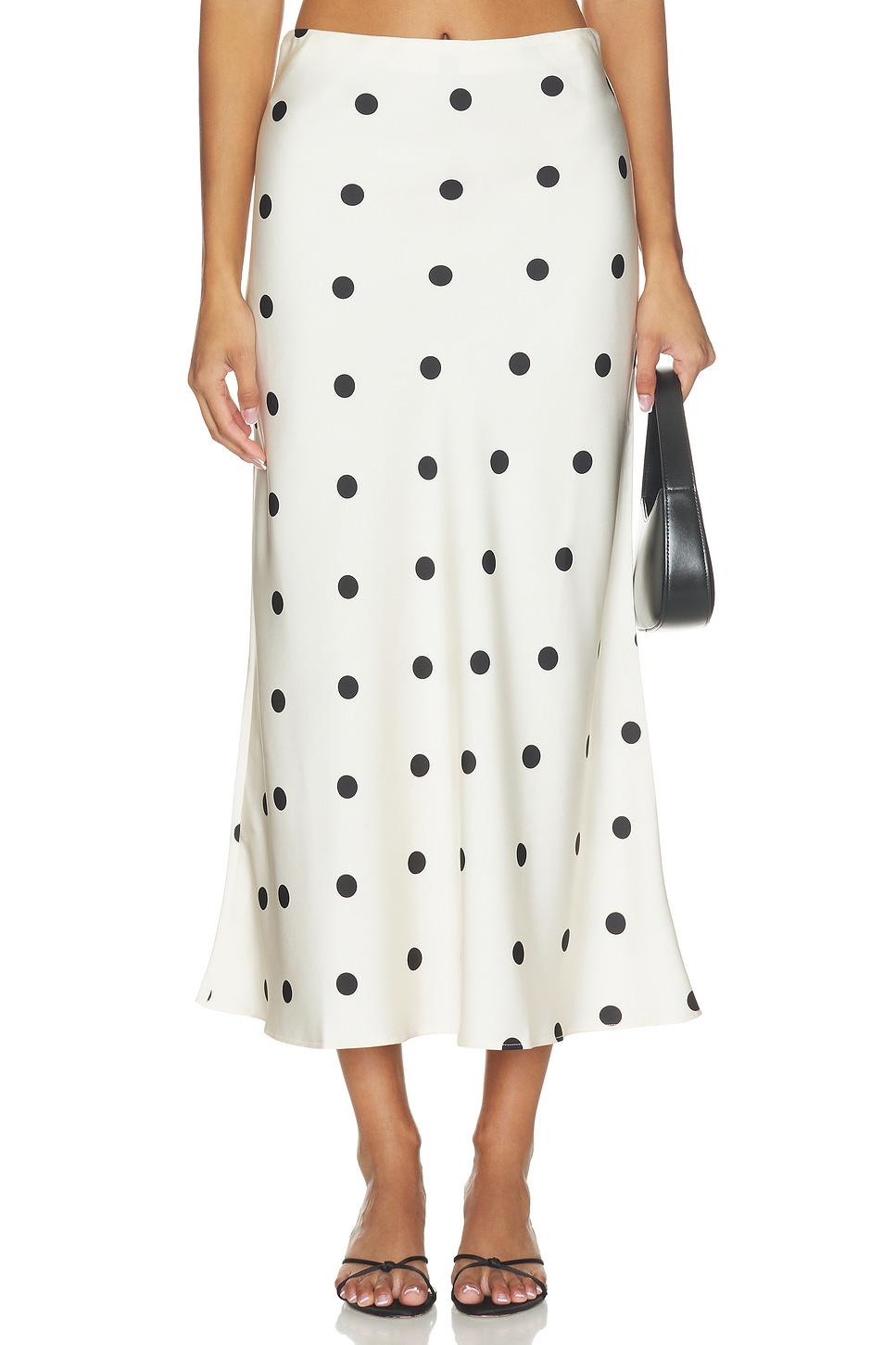 Pheobe Satin Midi Skirt - thumbnail 2