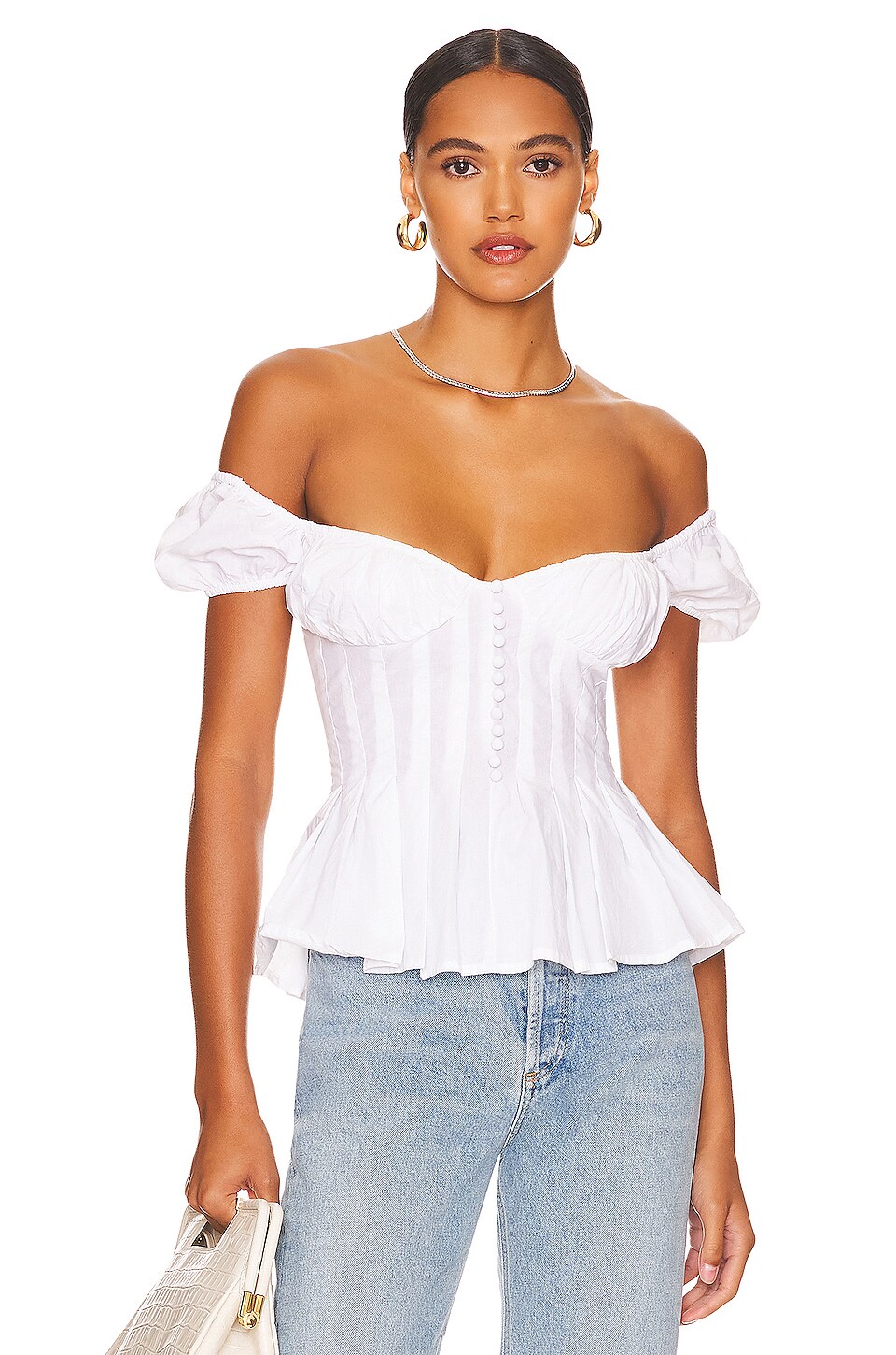 Larna Poplin Top