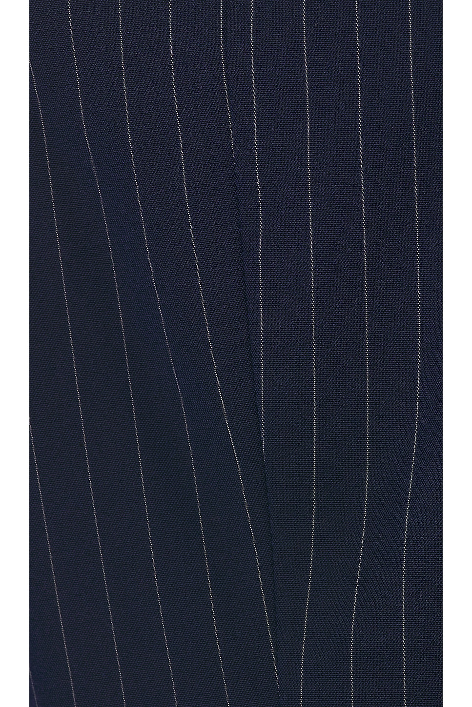 BARDOT Asymmetric Pin Stripe Vest