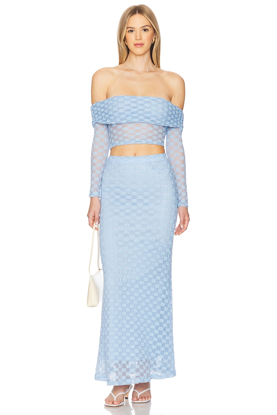 BARDOT x REVOLVE Adoni Off The Shoulder Top thumbnail