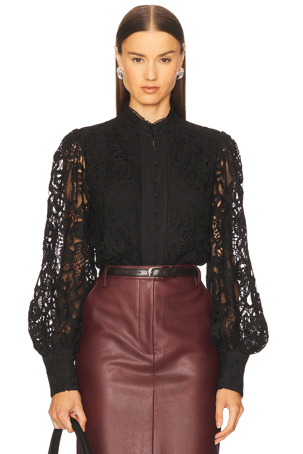 Bardot Remy Lace Bodysuit in Black | REVOLVE