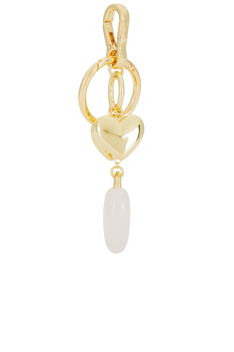 Heart Cluster Bag Charm
