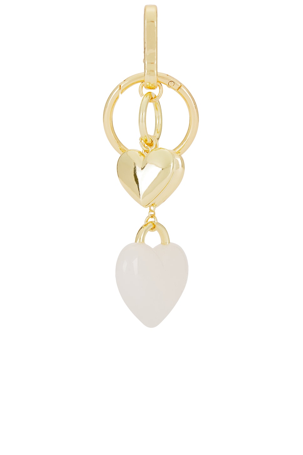 Heart Cluster Bag Charm