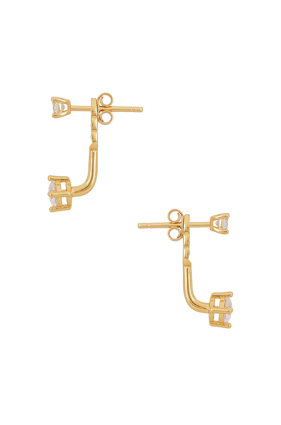 BaubleBar Ellery 18k Gold Earrings in Gold
