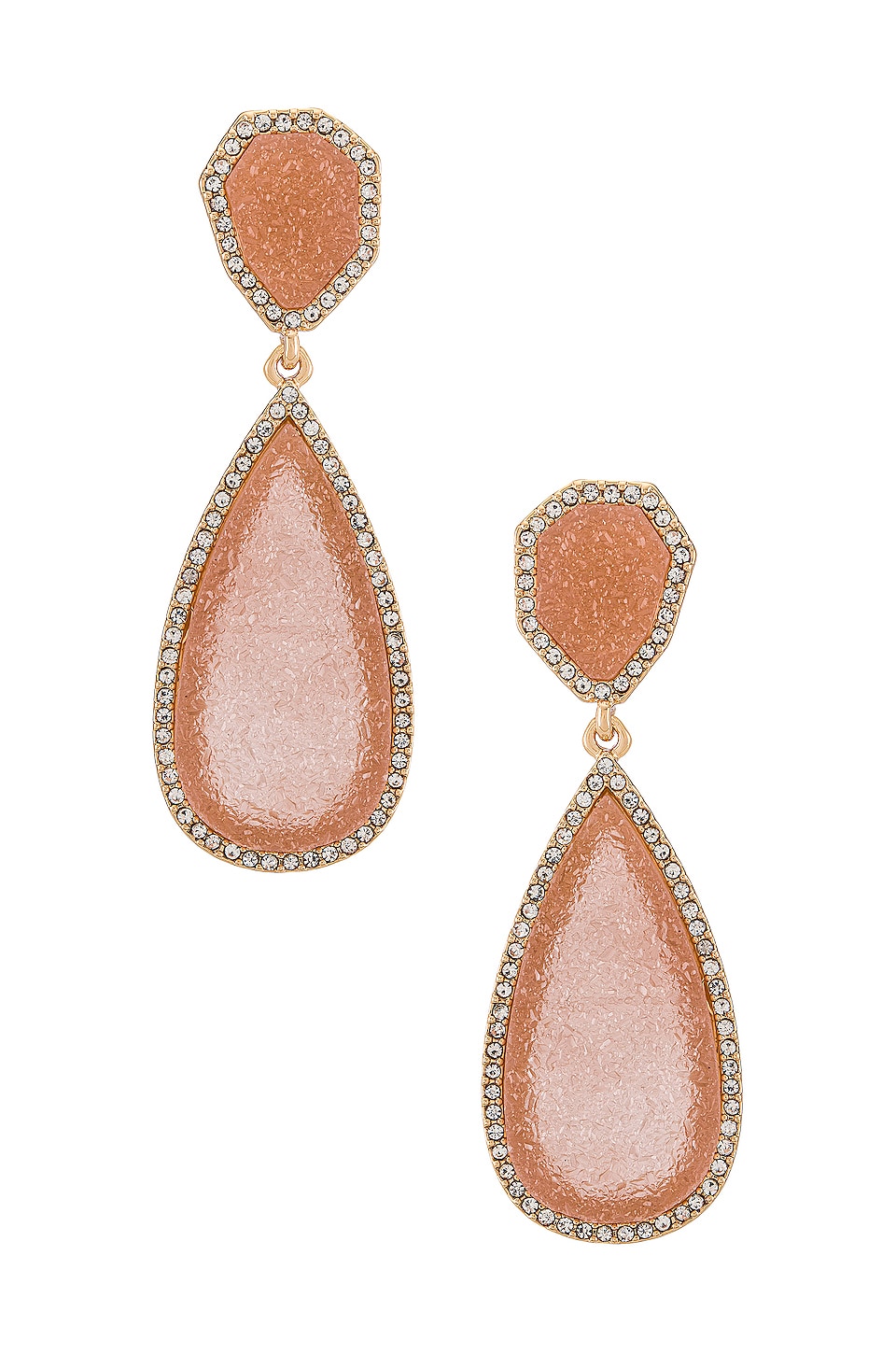 baublebar moonlight druzy earrings