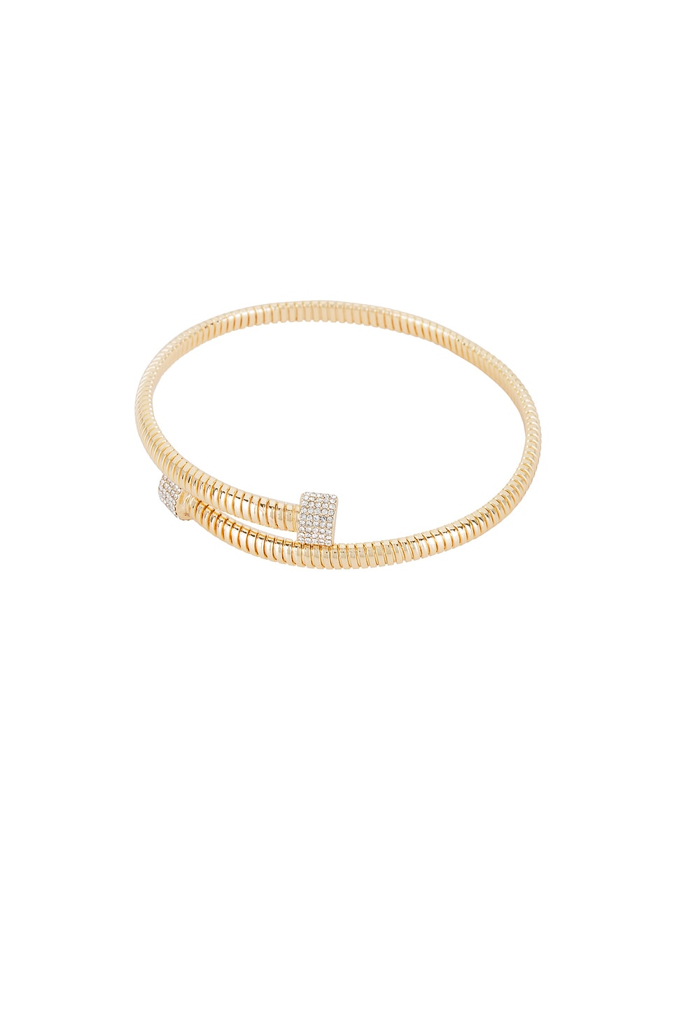 Pave Single Wrap Cuff