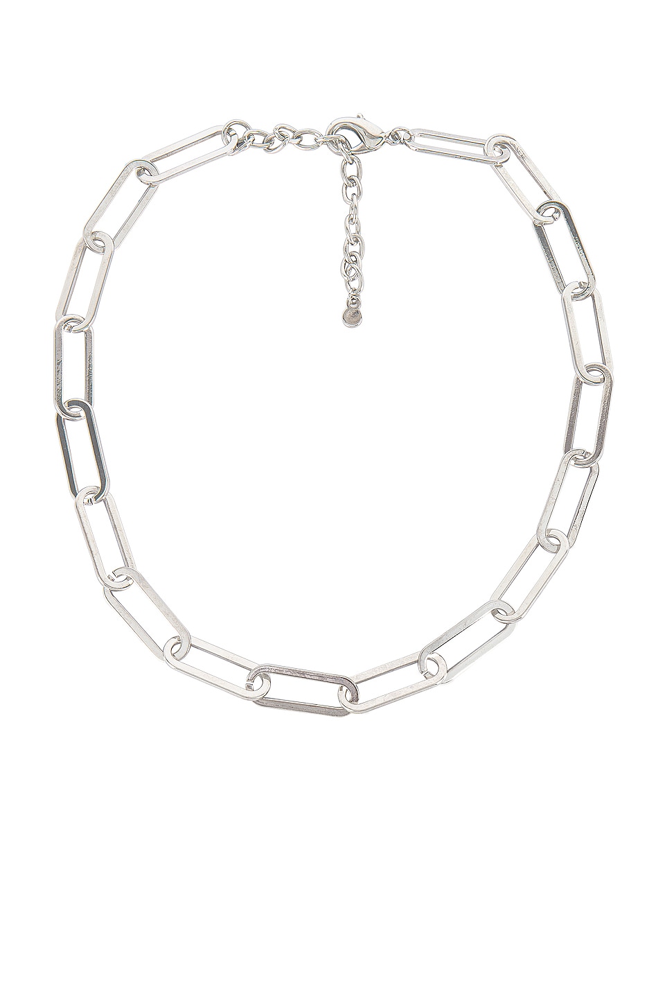 BaubleBar Hera Link Necklace in Silver | REVOLVE