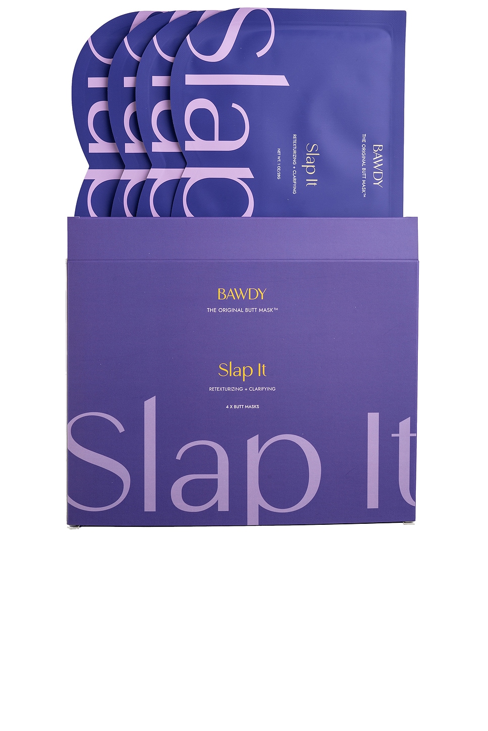 Slap It Butt Sheet Mask 4 Pack - thumbnail 2