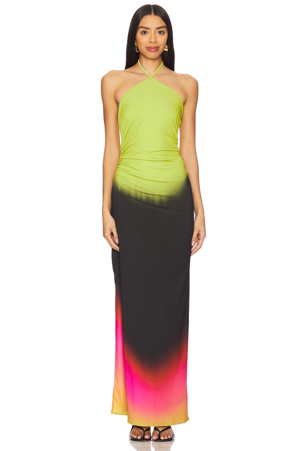 agua maxi dress No Control Keyhole Maxi Dress | Aqua | Womens