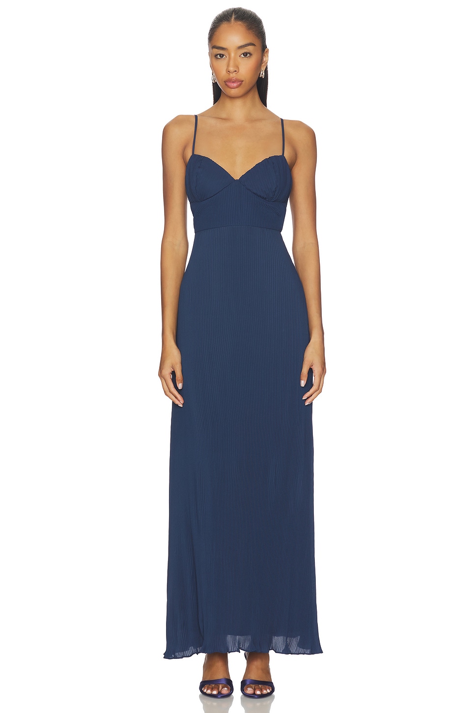 Baobab Aluna Maxi Dress in Blue - size L Baobab Aluna Maxi Dress in Blue - size L