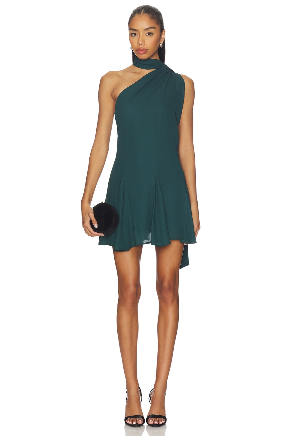 Baobab Ari Mini Dress in Green - size S