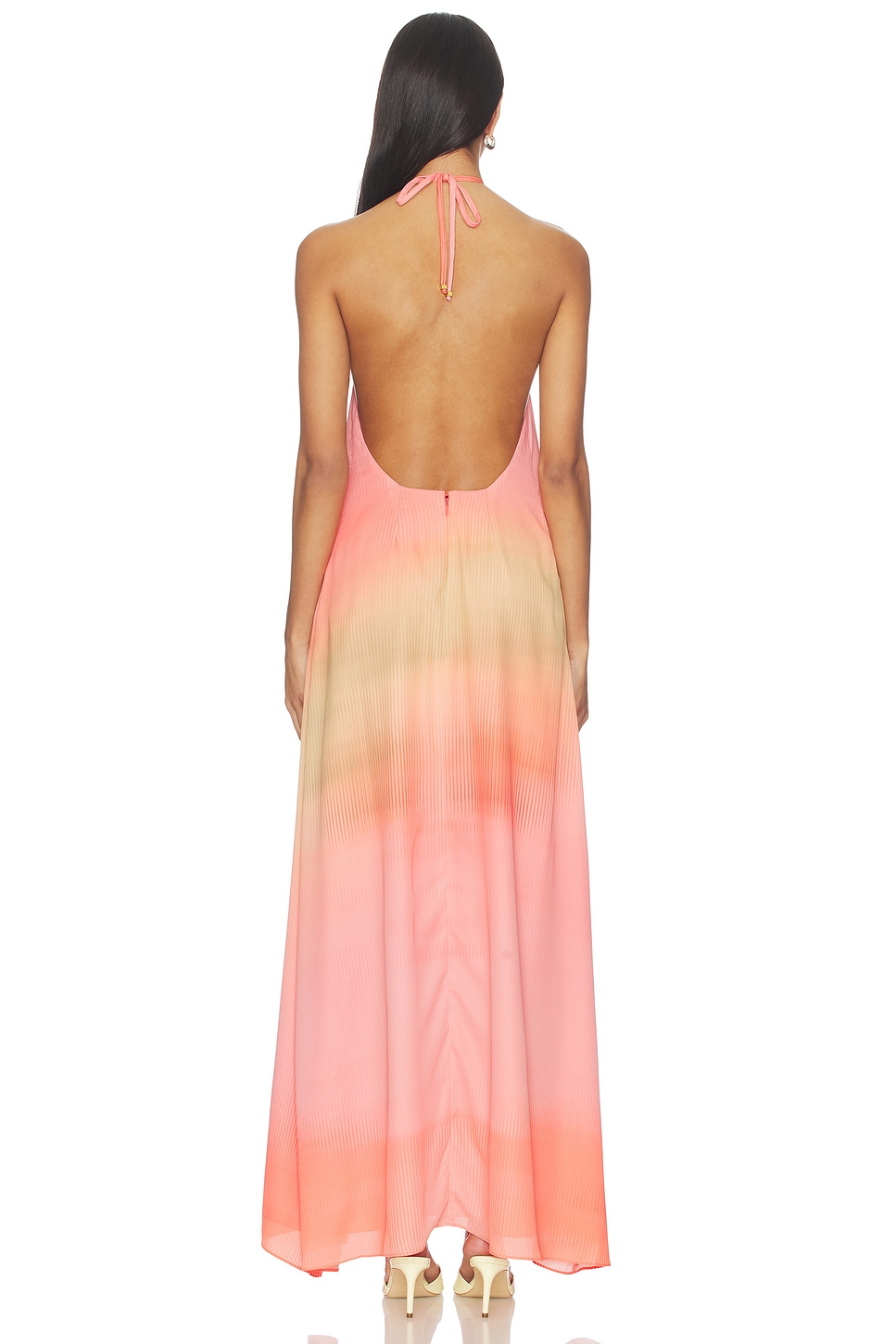 Baobab Rondine Maxi Dress in Coral Reef | REVOLVE