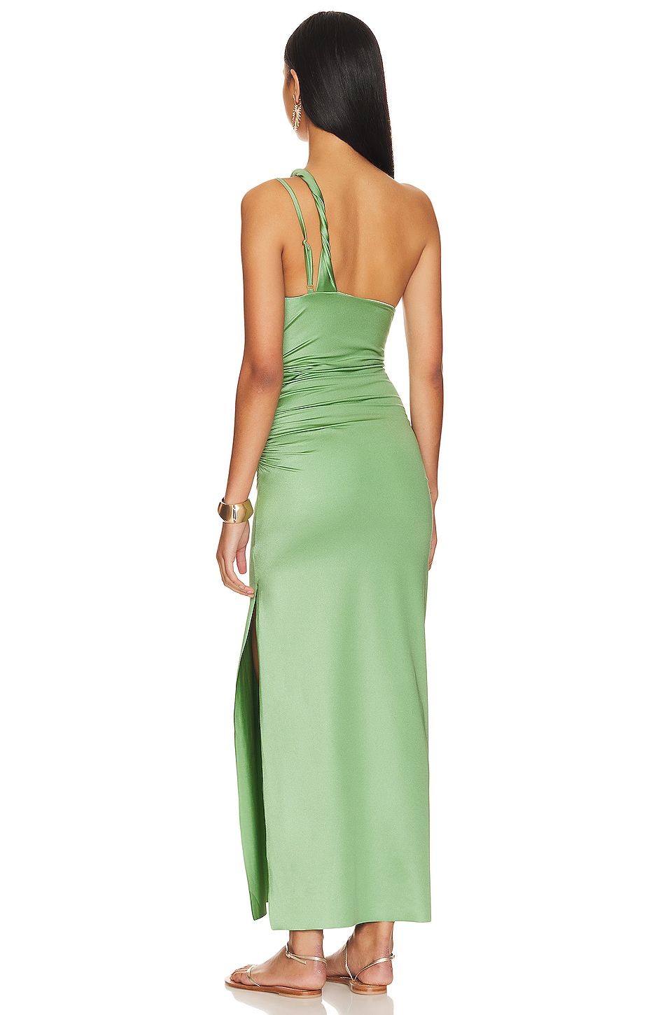 baobab taki one shoulder maxi dress Taki Dress M / Sunlight