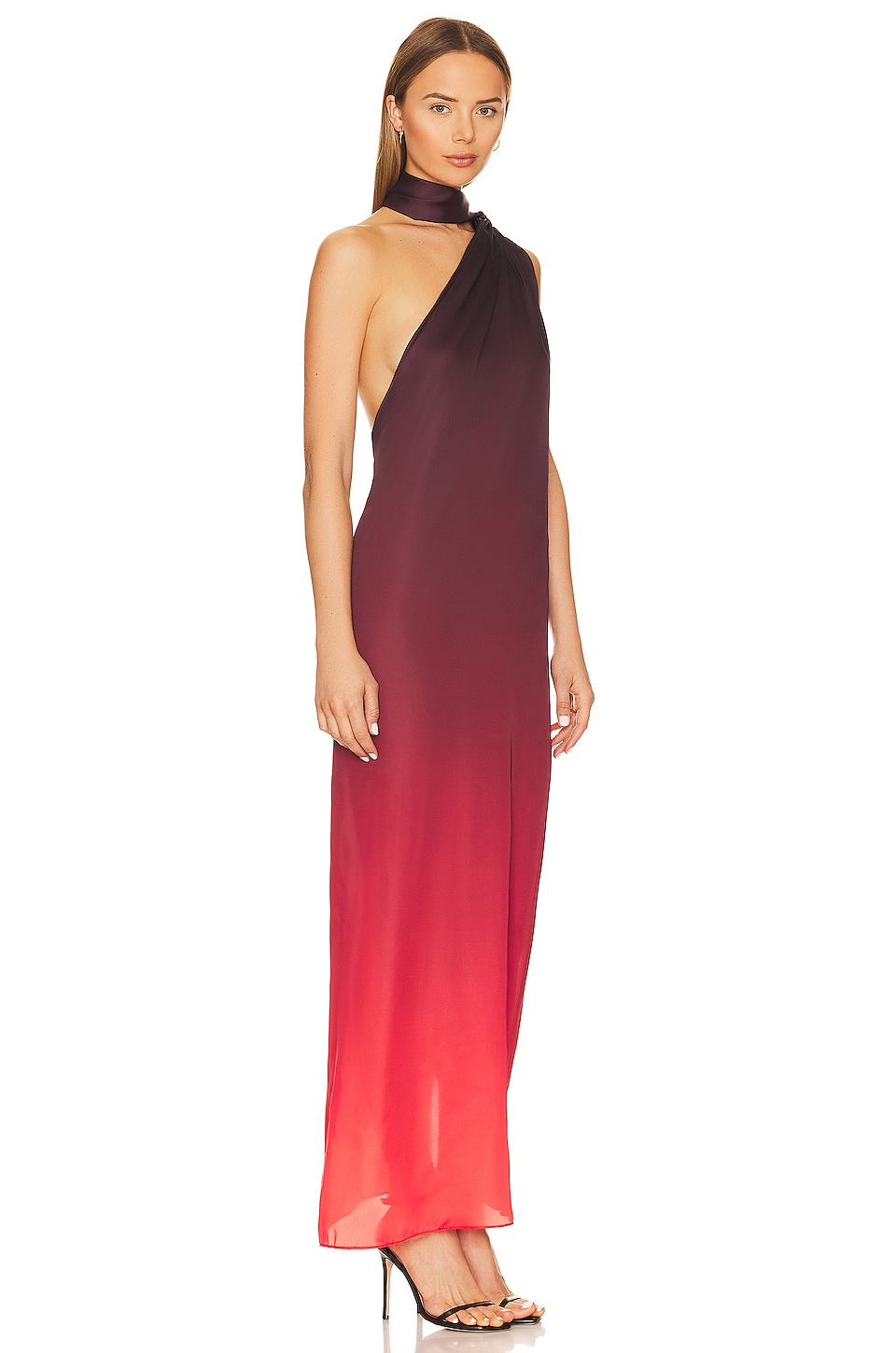 Baobab x REVOLVE Ari Maxi Dress in Wine Ombre