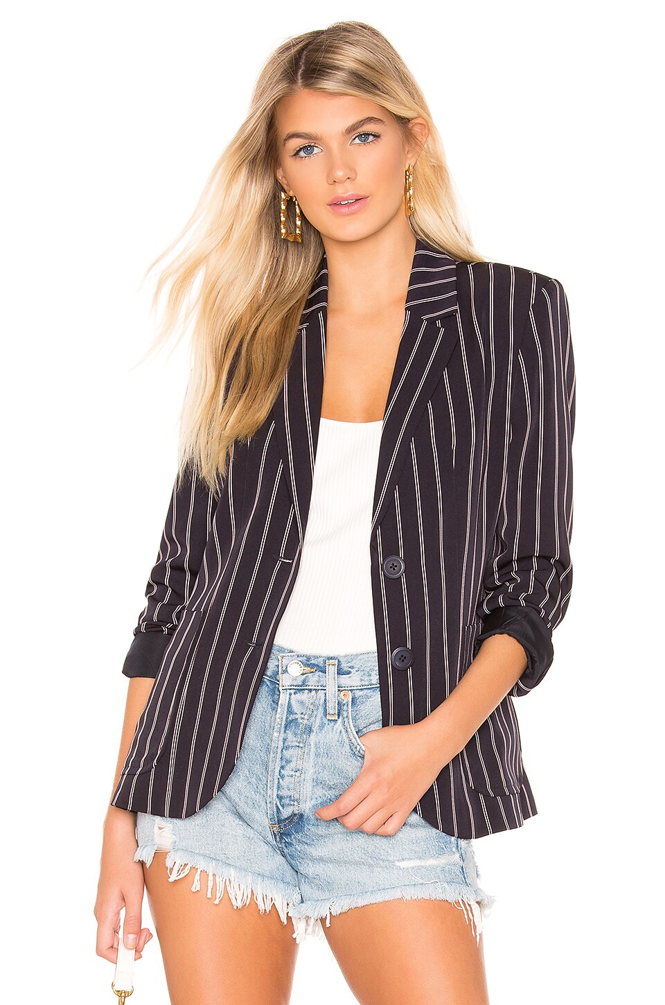 Steve Madden Blaze It Blazer in Oilslick | REVOLVE