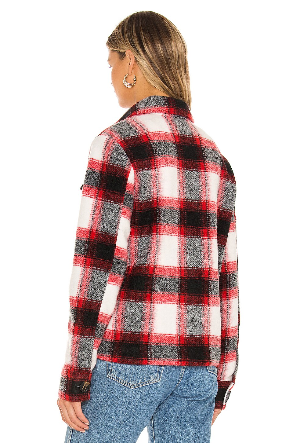 True Works Jacket Steve Madden Hot Work Jacket in True Red | REVOLVE