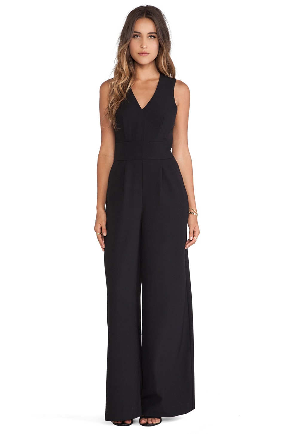 Steve Madden Ethan Woven Jumpsuit in Black | REVOLVE