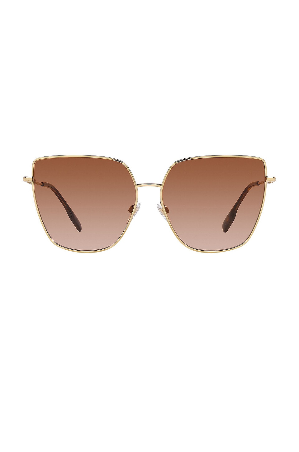 Burberry Alexis Sunglasses in Gold | REVOLVE