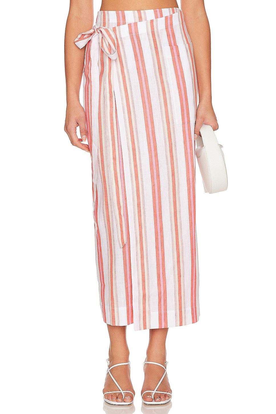 Bondi Born Arezzo Wrap Skirt in Watermelon REVOLVE