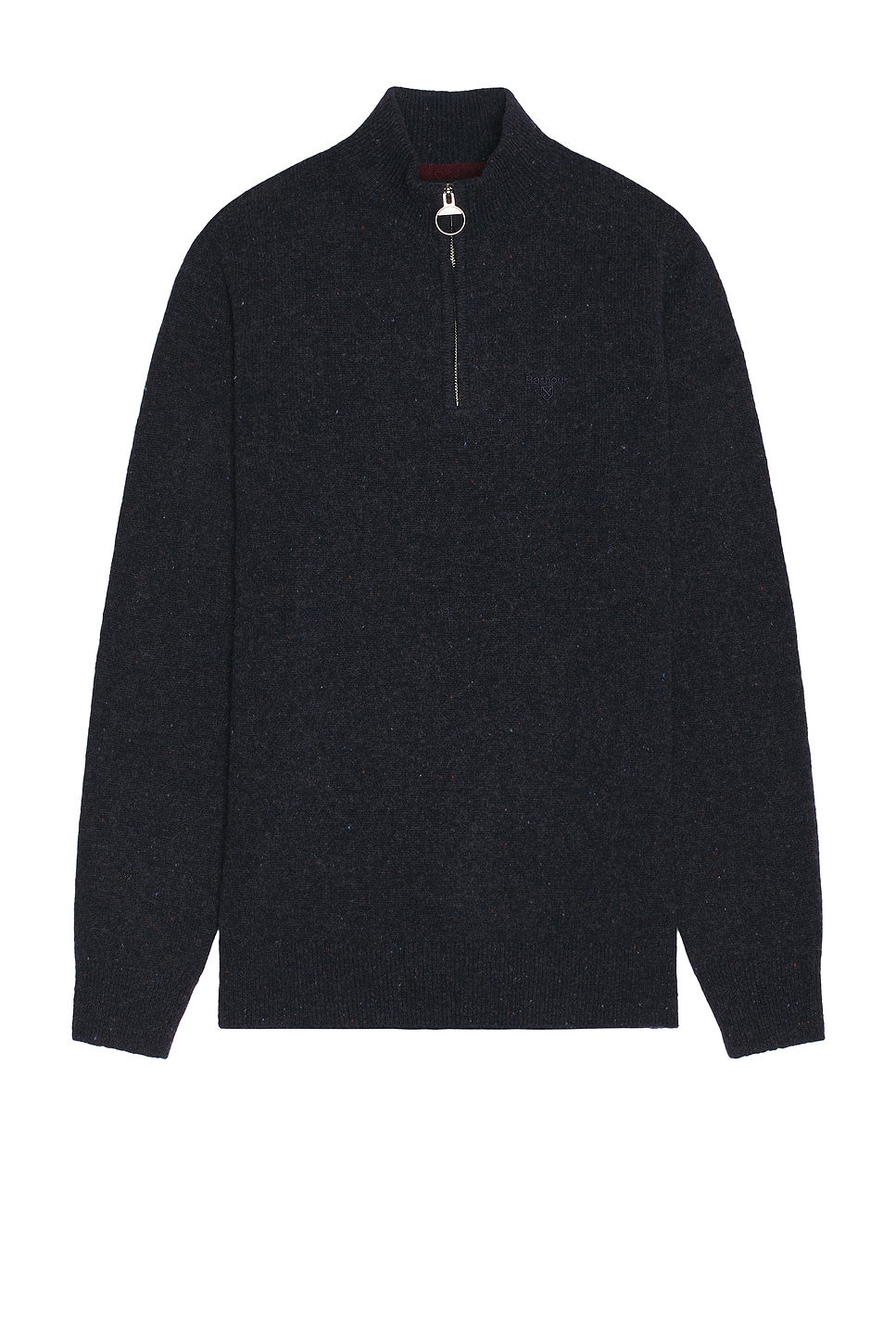 Barbour half zip knitted jumper hotsell