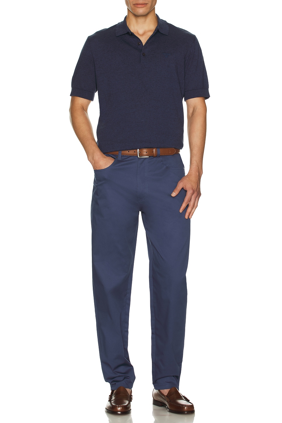 Buston Knit Polo - Thumbnail 4