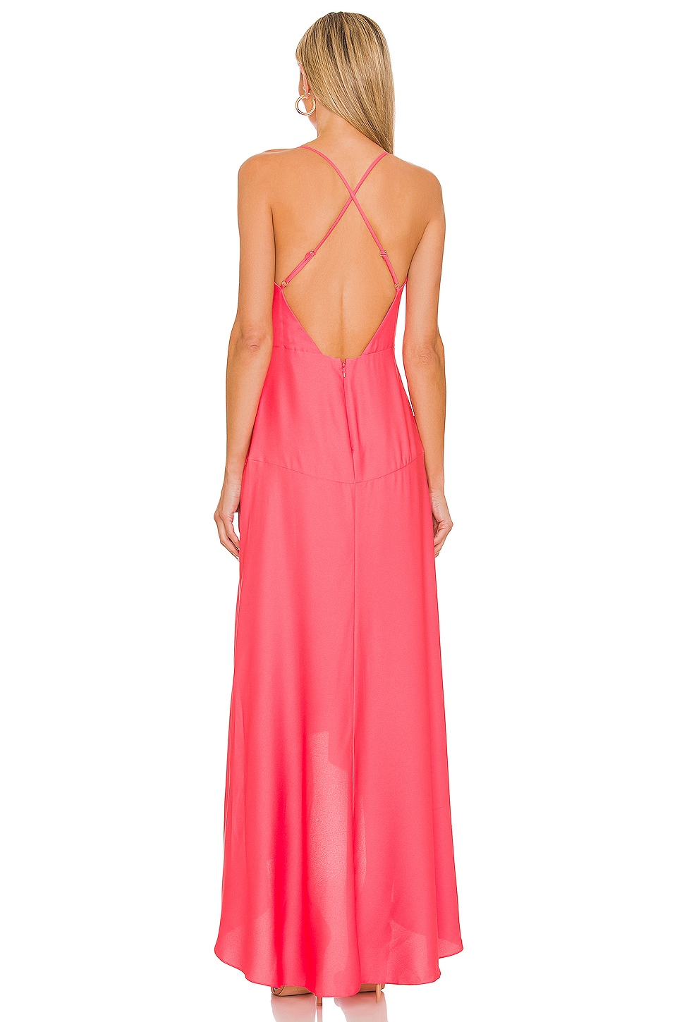 BCBGMAXAZRIA Crossback Evening Dress thumbnail