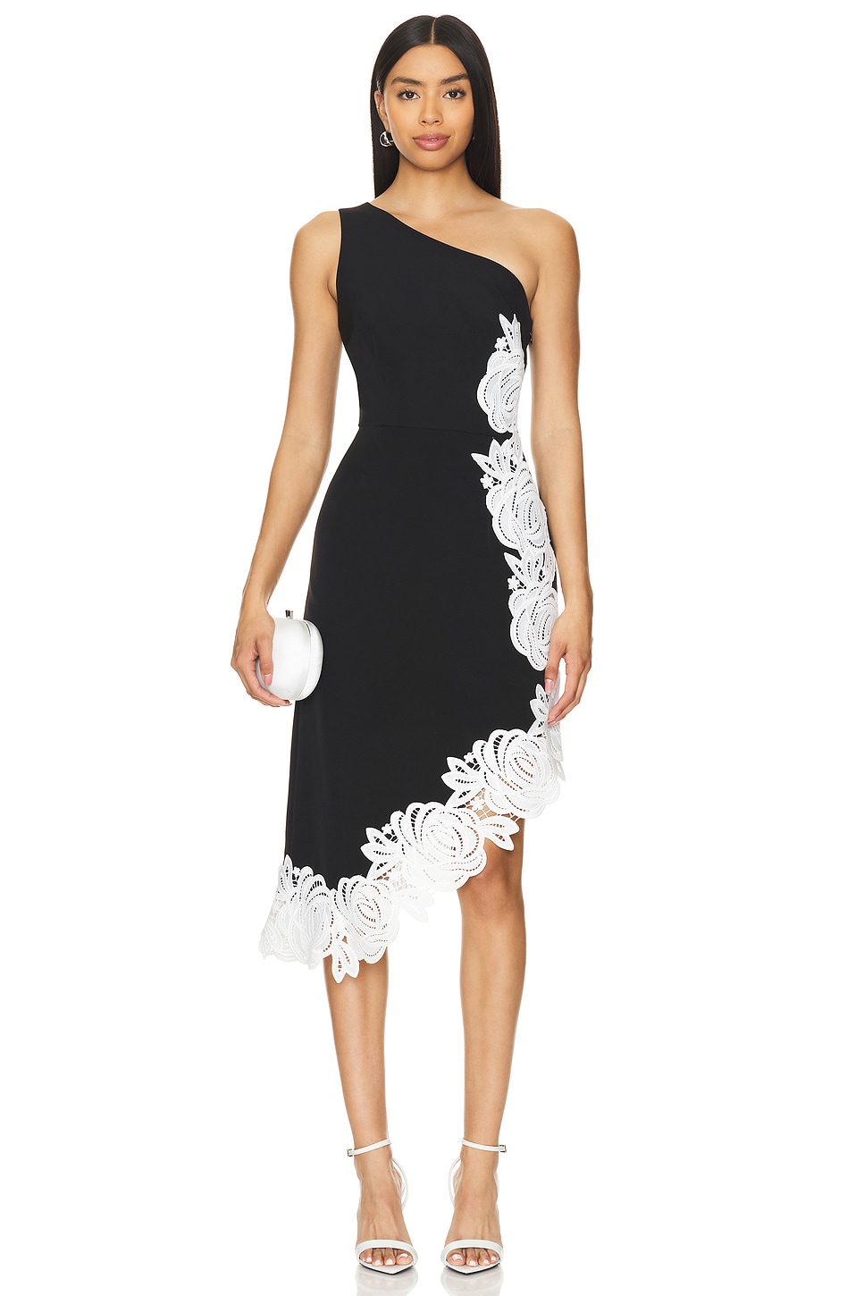 Bcbg black white dress hotsell