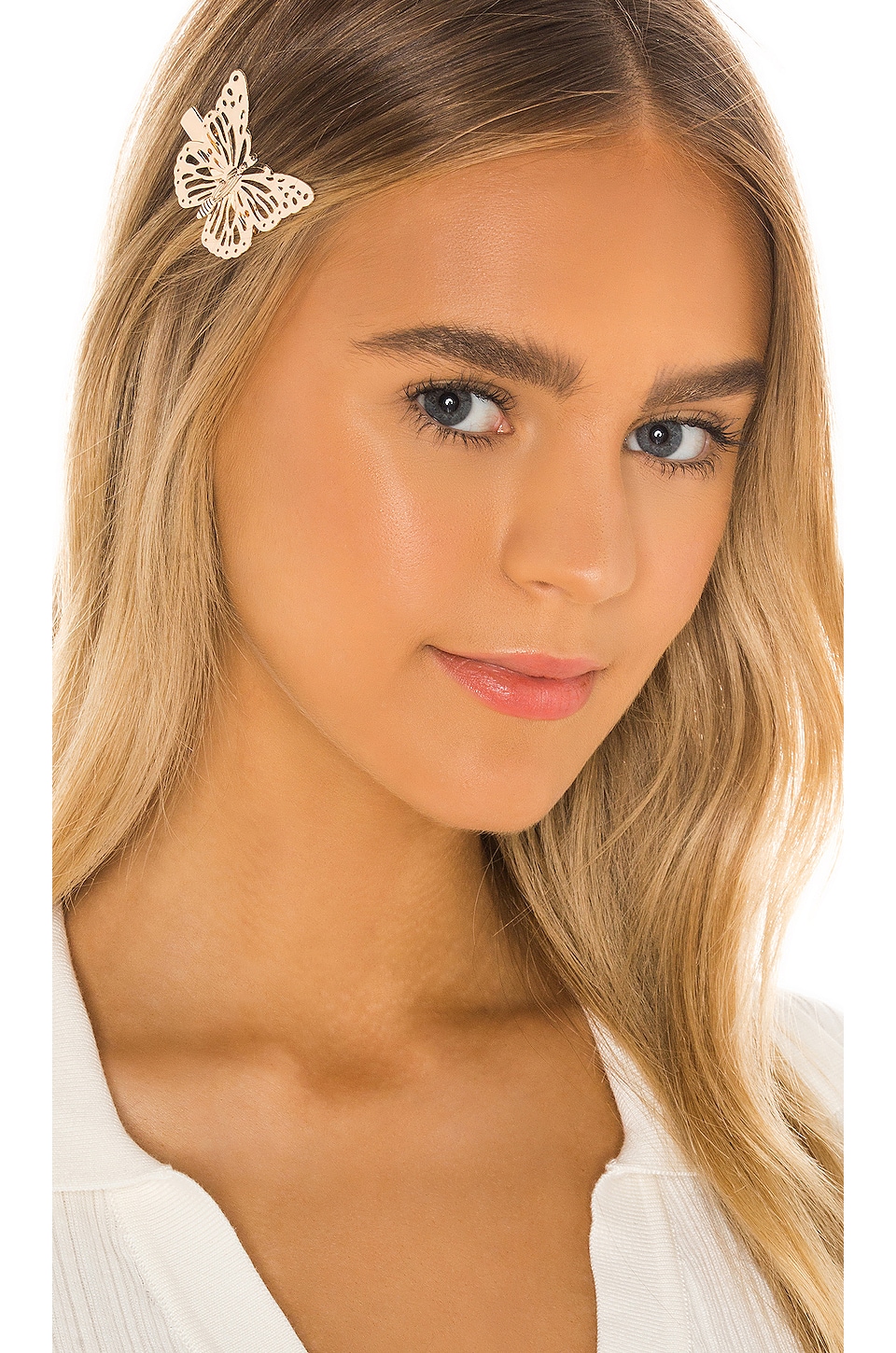 BRACHA Monarch Hair Clips in Gold REVOLVE